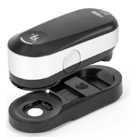 i1Pro 3 mit Kalibrierungsplatte